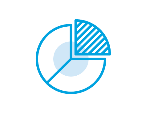 budget pie chart icon