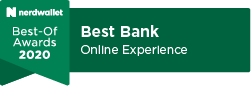Best Bank for Online Experience of 2020